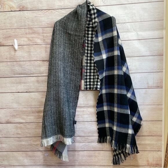 STEVE MADDEN MIXED MEDIA OVERSIZED SCARF/WRAP - Picture 5 of 7